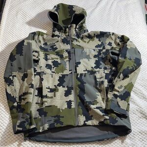 KUIU Guide Jacket with hood 50D Primeflex + DWR+ 150G Fleece